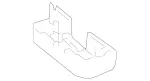 2178990300 - Body: Tool Compartment for Mercedes-Benz Image