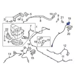 PC3Z5L216C - : Nitrogen Oxide Sensor for Ford: F-250 Super Duty, F-350 Super Duty, F-450 Super Duty Image