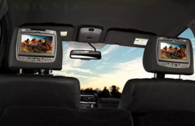 VBL8Z10E947FC - Electronics: DVD System, Leather Headrest for Ford Image