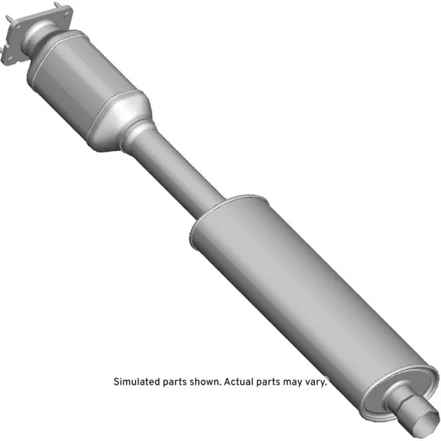 10367532 - : 3-Way Catalytic Converter with Clamp for Buick: Lucerne Image