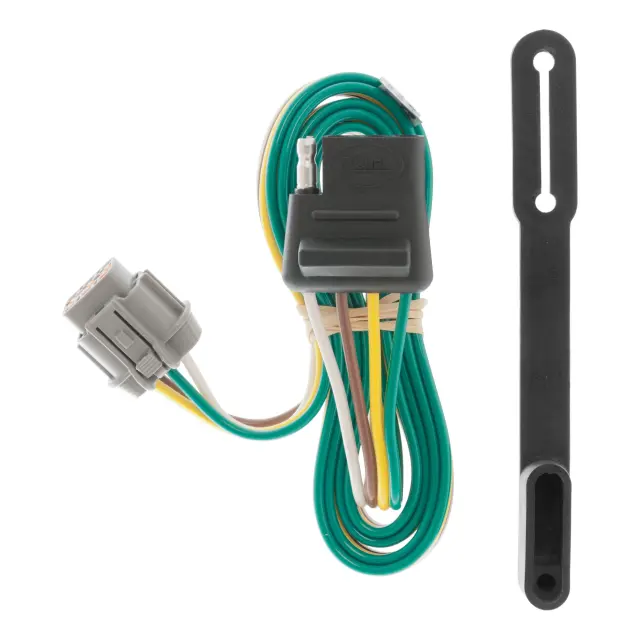 55441 - Electronics: Custom 4-Flat, Select Nissan and Suzuki Vehicles, OEM Tow Package Required for CURT Image