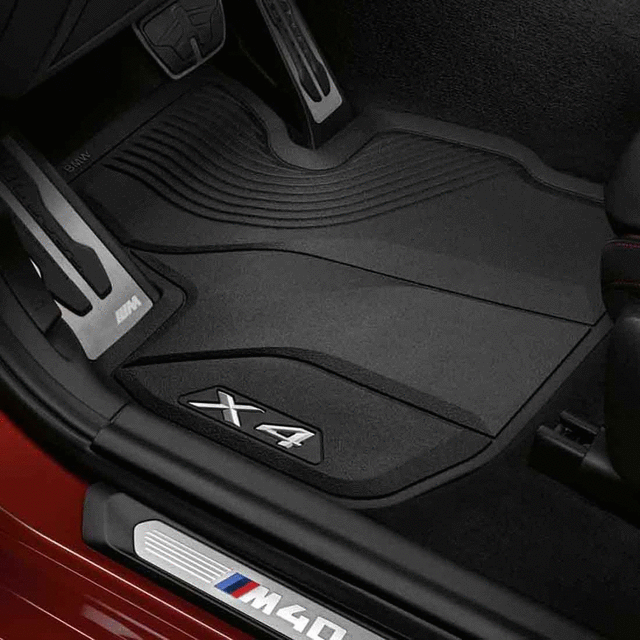 51472451586 - Interior: All Weather Floor Mats - Rear for BMW: X4 Image