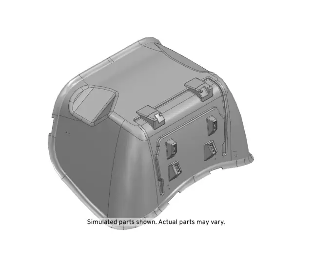 84917036 - : Engine Cover for Chevrolet: Express 1500, Express 2500, Express 3500 | GMC: Savana 1500, Savana 2500, Savana 3500 Image