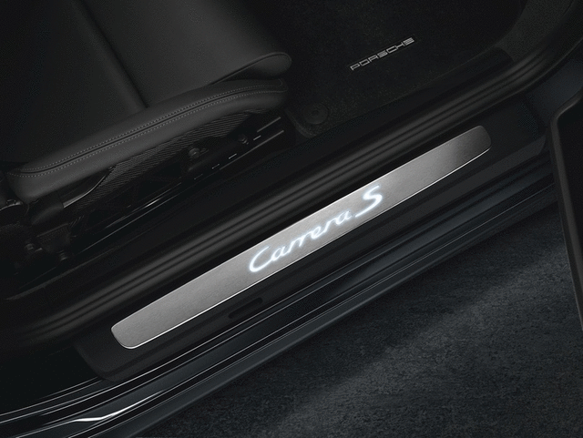 99104480210 - Exterior: Door Entry Guards In Stainless Steel for Porsche: 911 Image