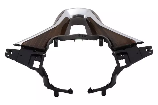 Linear Marquetry Steering Wheel Trim Spoke Cover Applique - GM (84781102)