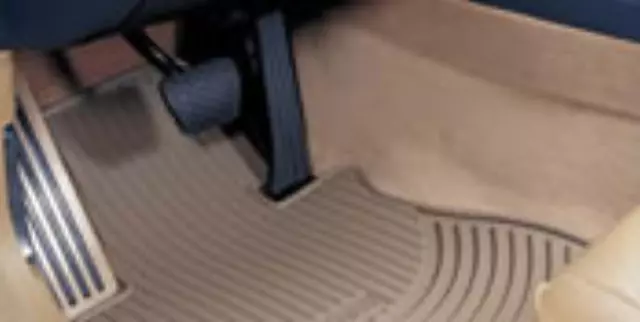 82550151494 - Interior: All-Weather Floor Mats - Front - Gray for BMW: 750i, 750Li, 760i, 760Li Image