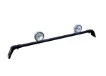 210871 - Electrical, Lighting and Body: Deluxe Rota Light Bar; XP3 Black Powder Coat for Carr Image