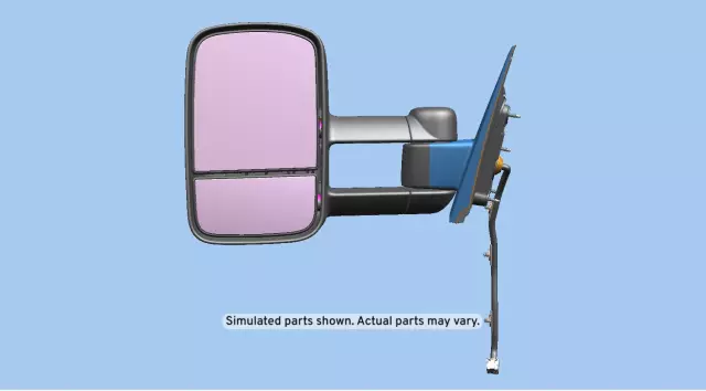 22820397 - Body: Mirror Assembly for Chevrolet: Silverado 1500, Silverado 2500 HD, Silverado 3500 HD | GMC: Sierra 1500, Sierra 2500 HD, Sierra 3500 HD Image