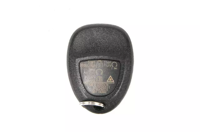 22952176 - : 5 Button Keyless Entry Remote Key Fob with Remote Start for Buick: Lucerne | Cadillac: DTS | Chevrolet: Equinox, Impala, Impala Limited, Monte Carlo | Saturn: Sky Image