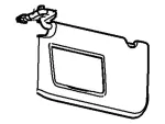 DE9Z7404105DA - Body: Sun-Visor for Ford Image