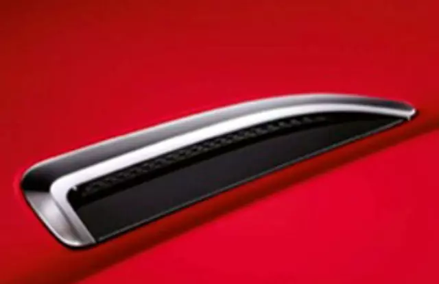 T2R38456 - Exterior: Hood Louvres - Chrome Kit - Left Side for Jaguar Image