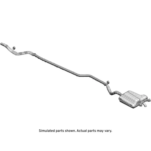 84096823 - : Exhaust Muffler for Chevrolet: Volt Image