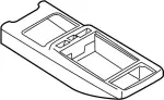 96950AC77C - : Console Compartment for Infiniti Image