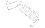 2538854407 - Detachable Parts: Trim, Bumper for Mercedes-Benz Image