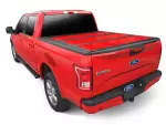 VML3Z99501A42KG - : Undercover Race Red Hard Folding Tonneau Cover for Ford: F-150 Image