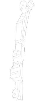 2158802514 - Attachment Parts: Holder for Mercedes-Benz: CL500, CL55 AMG Image