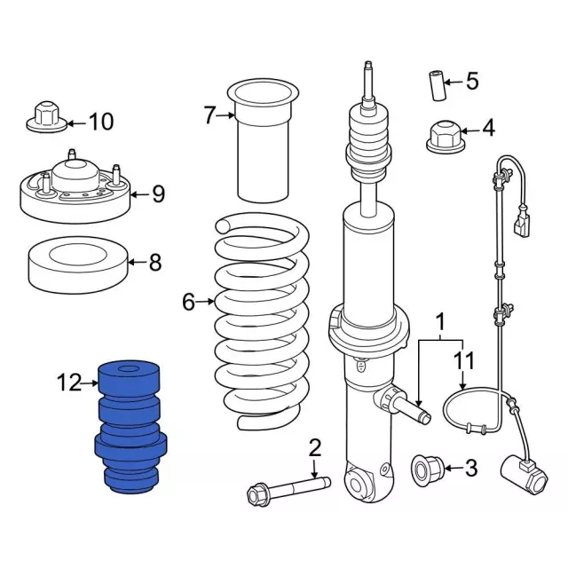 RL3Z18198A - : Insulator for Ford: F-150 Image