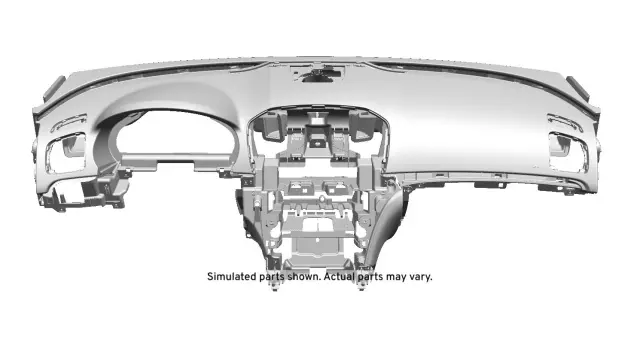 23438250 - Body: Instrument Panel for GM Image