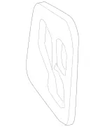 2128260491 - : Seal for Mercedes-Benz: E350, E63 AMG, E63 AMG S Image