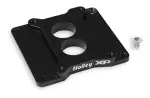 1790 - : Carburetor Adapter Plate - Black Anodized Billet for Holley Image