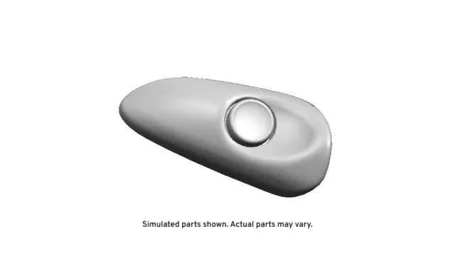 20829936 - : V-Black Passenger Side Door Latch Release Switch Bezel for GM Image