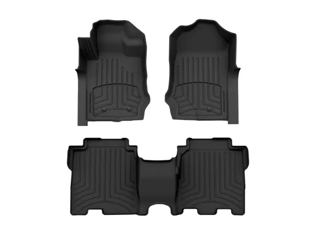 44169513IM - : Black FloorLiner™ HP 4 Door with Carpet Front and Rear for WeatherTech Image