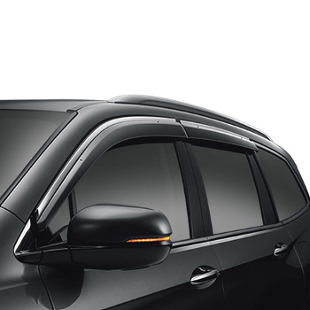 8R04TG7100 - : OEM NEW Front Right &amp; Left Door Visor Air Deflector Rain Guard Vent  Fits 2016-2020 Honda Pilot for Honda Image