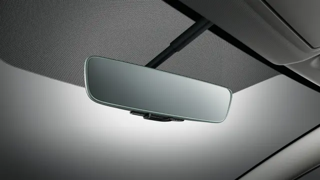 T99L17LG0A - Other: Frameless Auto-Dimming Rearview Mirror w/ HomeLink® for Nissan: Altima, Armada, Frontier, Kicks, Murano, Pathfinder, Rogue, Sentra, TITAN, TITAN XD, Versa Image