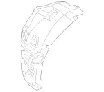 2306902530 - Attachment Parts: Cover for Mercedes-Benz: SL500, SL55 AMG, SL550, SL600, SL63 AMG, SL65 AMG Image