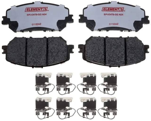 EHT2375H - Brakes &amp; Brake Parts: Raybestos Element3 Hybrid Brake Pad Set for Raybestos Brakes Image