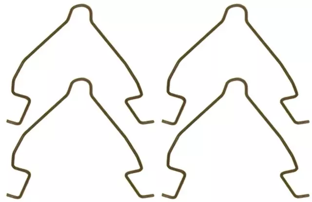 19310717 - : Rear Disc Brake Pad Anti-Rattle Clip for GM Image