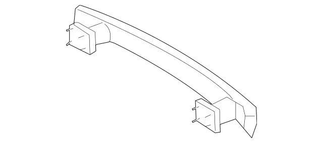 2196100114 - Body: Reinforcement for Mercedes-Benz Image