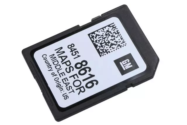 86774013 - : Navigation Data Card for GM Image