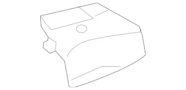 2166820271 - Exhaust System: Shielding for Mercedes-Benz: CL550, CL600, CL63 AMG, CL65 AMG Image image