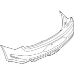 FR3Z17K835BA - Body: Bumper Cover for Ford: Mustang Image