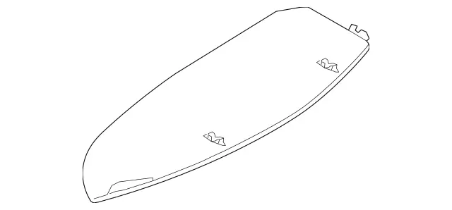 1567901200 - Rear-End Door: Rear Spoiler Attachment for Mercedes-Benz Image