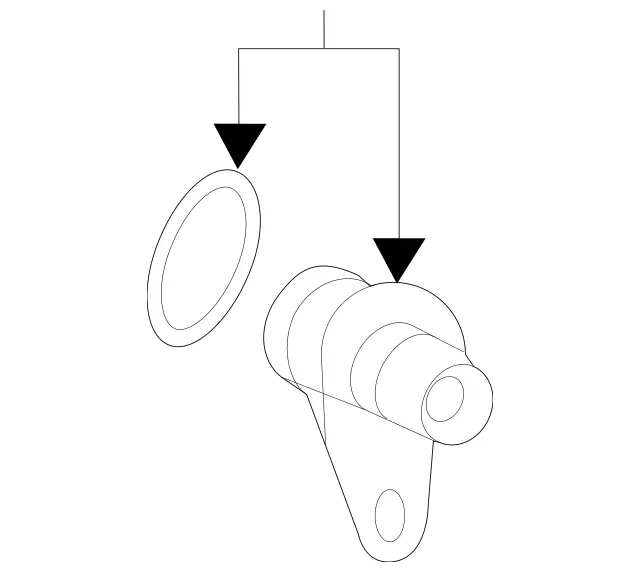1131800039 - Cooling System: Flange for Mercedes-Benz Image