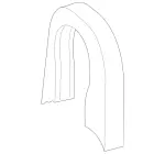 2224111700 - : Profile Seal for Mercedes-Benz Image