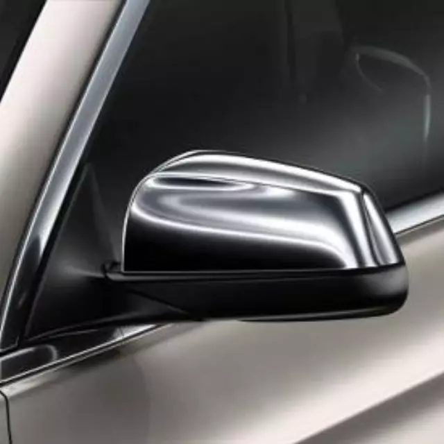 51162165593 - Exterior: Chrome Mirror Cap Left, (Sedan And Gran Turismo) for BMW: 528i, 528i xDrive, 535d, 535d xDrive, 535i, 535i xDrive, 550i, 550i xDrive, 640i, 640i Gran Coupe, 640i xDrive, 640i xDrive Gran Coupe, 650i, 650i Gran Coupe, 650i xDrive, 650i xDrive Gran Coupe, 740i, Alpina B6 xDrive Gran Coupe Image