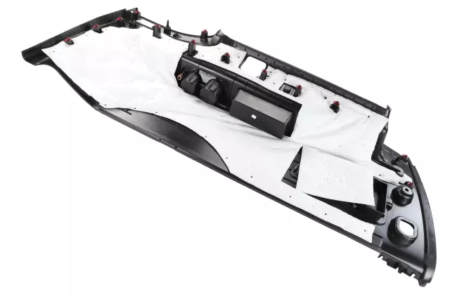 Black Driver Side Quarter Lower Rear Trim Panel - GM (23407833)