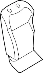 876201CC3A - : Seat Back Cover for INFINITI: FX35, FX37, FX50, QX70 Image