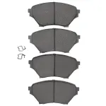 1551089000 - : DFC 5000 Advanced Brake Pads - Ceramic for DYNAMIC FRICTION Image