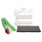 WPT1152 - Electrical, Lighting and Body: Door Mirror Connector  for Ford: C-Max, Crown Victoria, Edge, Escape, Expedition, Explorer, Explorer Sport Trac, F-150, F-150 Heritage, F-250 Super Duty, F-350 Super Duty, F-450 Super Duty, F-550 Super Duty, Five Hundred, Flex, Focus, Freestyle, Fusion, Mustang, Mustang Mach-E, Police Interceptor Sedan, Police Interceptor Utility, Special Service Police Sedan, Taurus, Taurus X, Transit Connect, Transit-150, Transit-250, Transit-350, Transit-350 HD | Lincoln: Mark LT, MKS, MKT, MKX, MKZ, Navigator, Town Car | Mercury: Grand Marquis, Mariner, Milan, Montego, Mountaineer, Sable Image