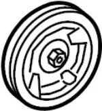 49132EA210 - : Pulley for INFINITI: G25, G35, G37, M37, Q40, Q60 Image