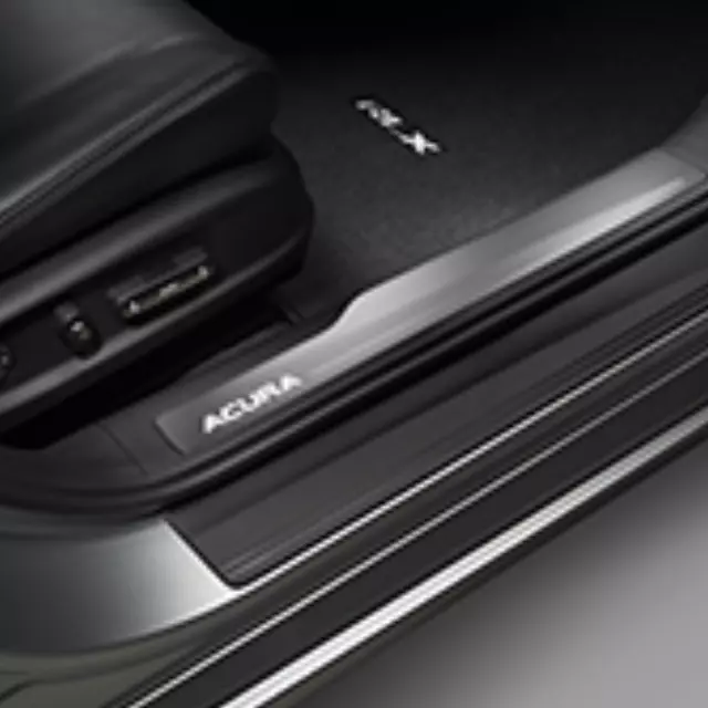 Door Sill Trim - 4 Door Illuminated - Ebony - Acura (08E12-TY2-210A)