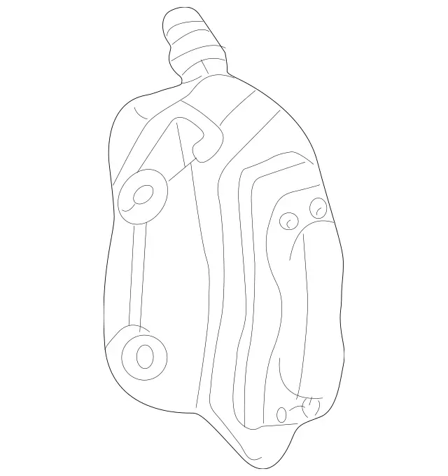 34203283 - Brakes: Caliper for Mercedes-Benz Image