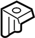 85222EG000 - Body: Tail Lamp Pocket Bracket for Infiniti Image