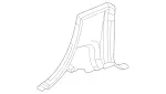 16769012127P82 - Body: Lower Center Pillar Trim for Mercedes-Benz Image