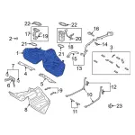 JR3Z9002K - : Fuel Tank for Ford: Mustang Image