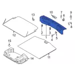 LJ8Z5842624AA - Body: Rear Trim Panel for Ford: Mustang Mach-E Image